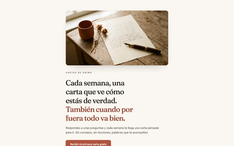 Cartas de Ánimo